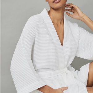 NWT The White Company Waffle Robe size S